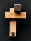 Black kigumi wall hook