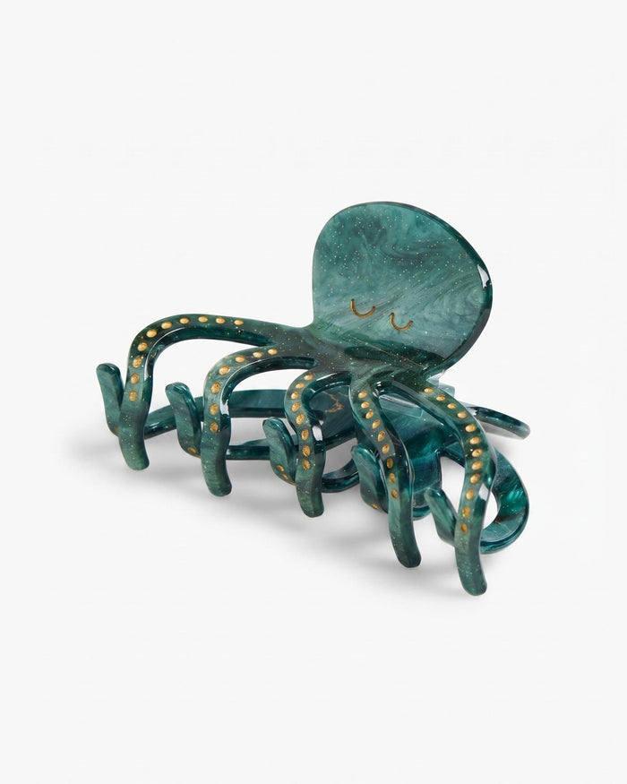 KILINA BLÆKSPRUTTE HÅRKLEMME - PATINA GREEN