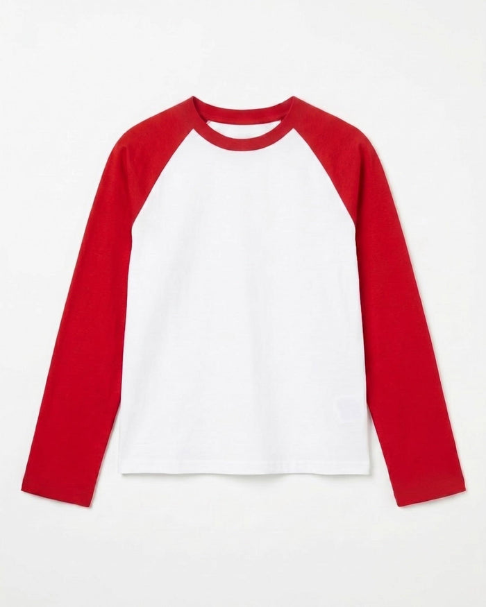 KLARA TEE - WHITE/RED