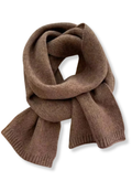 Knit Scarf - Coffee