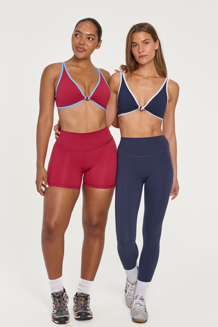 Knot Bra - Berry/Baby