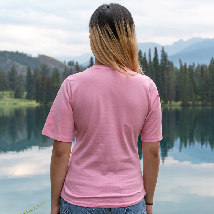 Ladies Petite Pink Bear T-Shirt
