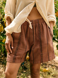 Sienna lagos lounge short in brown