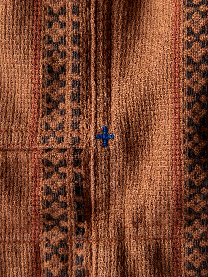 Saddle Brown lagos lounge short in brown
