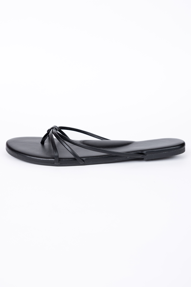 Landry Black Flip Flops FINAL SALE