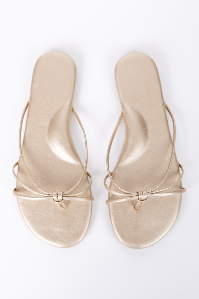 Landry Champagne Flip Flops FINAL SALE