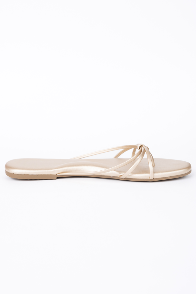 Landry Champagne Flip Flops FINAL SALE