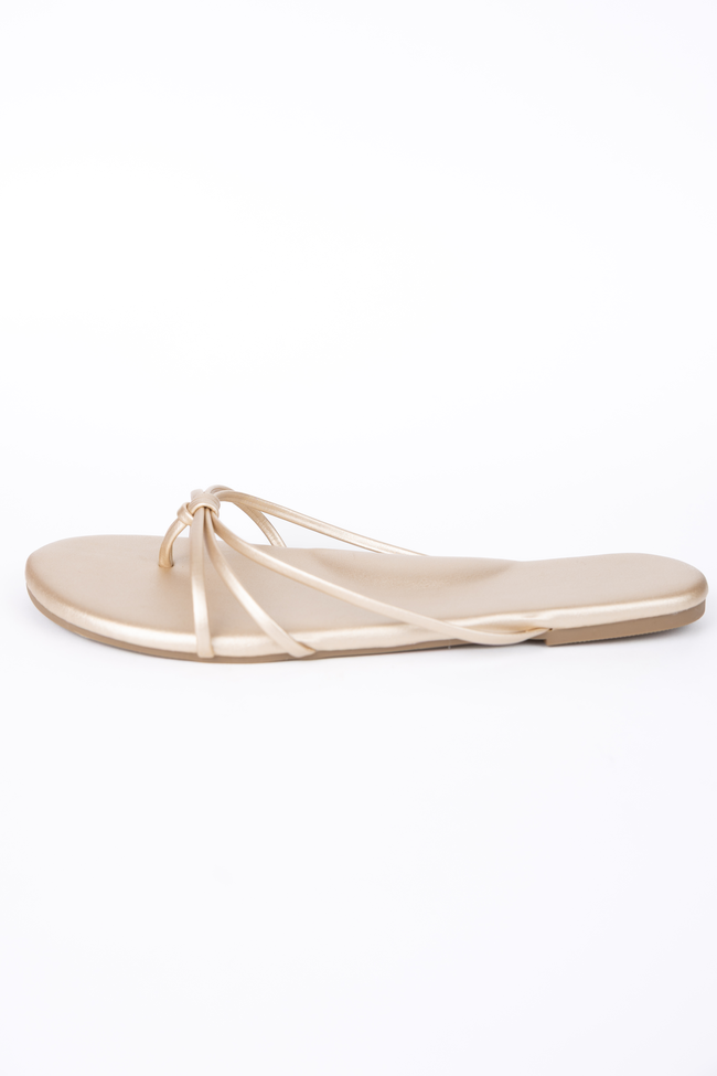 Landry Champagne Flip Flops FINAL SALE