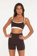 Layered Bra - Espresso