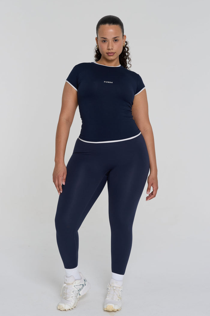 Layering Tee - Navy