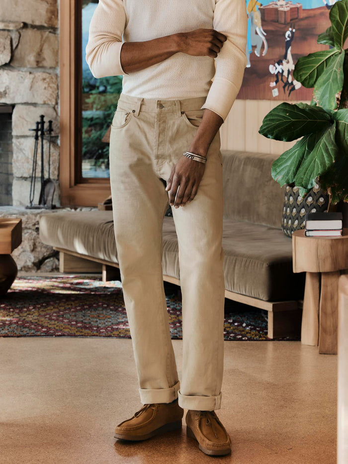 Rosy Brown lewis desert selvage rinse