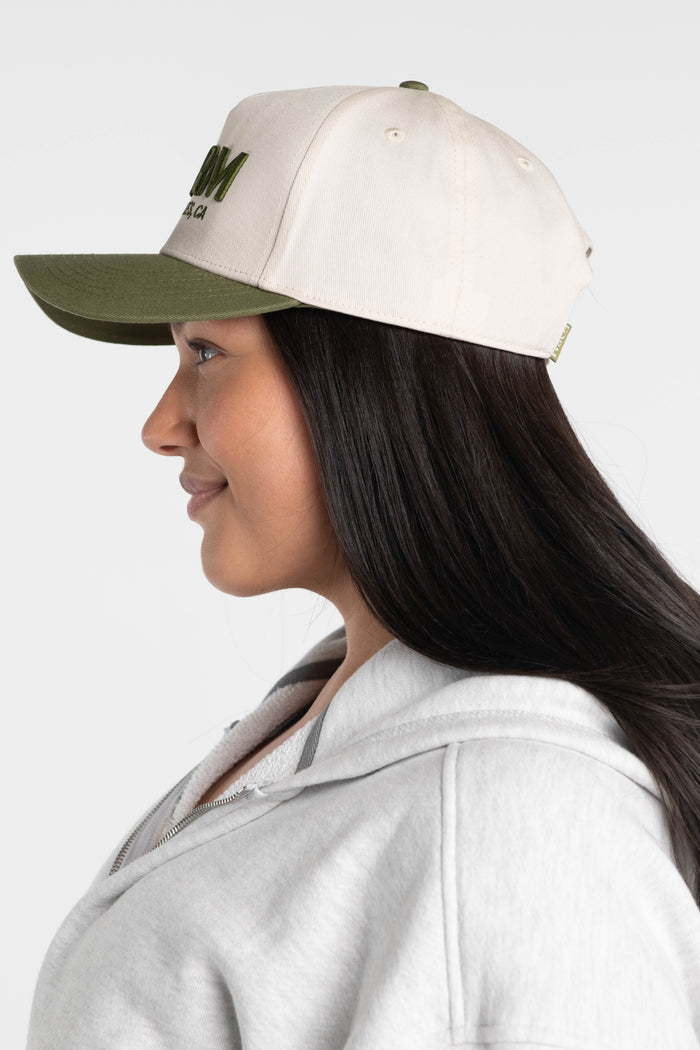 Los Angeles FORM Hat - Green/Cream