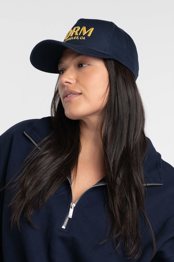 Los Angeles FORM Hat - Navy/Yellow
