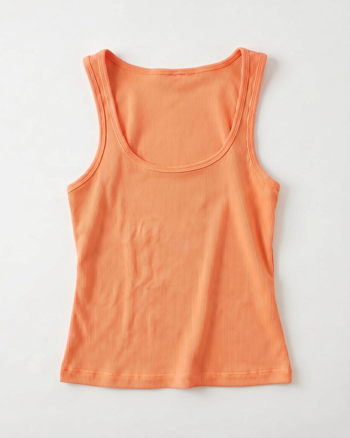 LUNA TANK TOP - CORAL