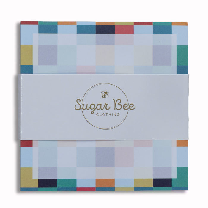 Lunch Bag Notes - Boy Checkered - Sugar Bee Clothing