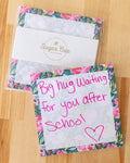 Lunch Bag Notes - Peony Floral - Sugar Bee Clothing