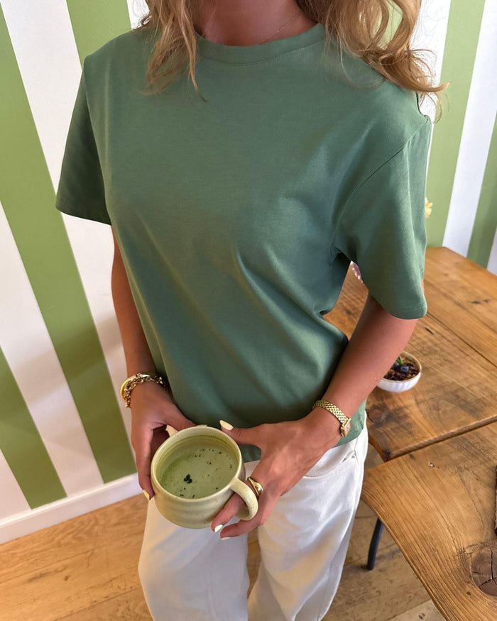 LYKKE TEE - GREEN