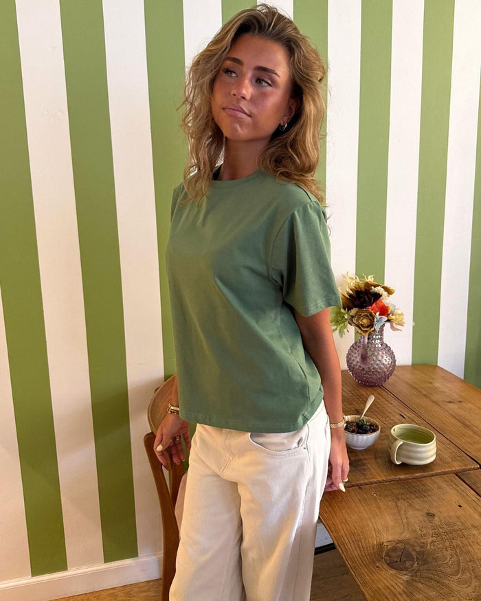 LYKKE TEE - GREEN