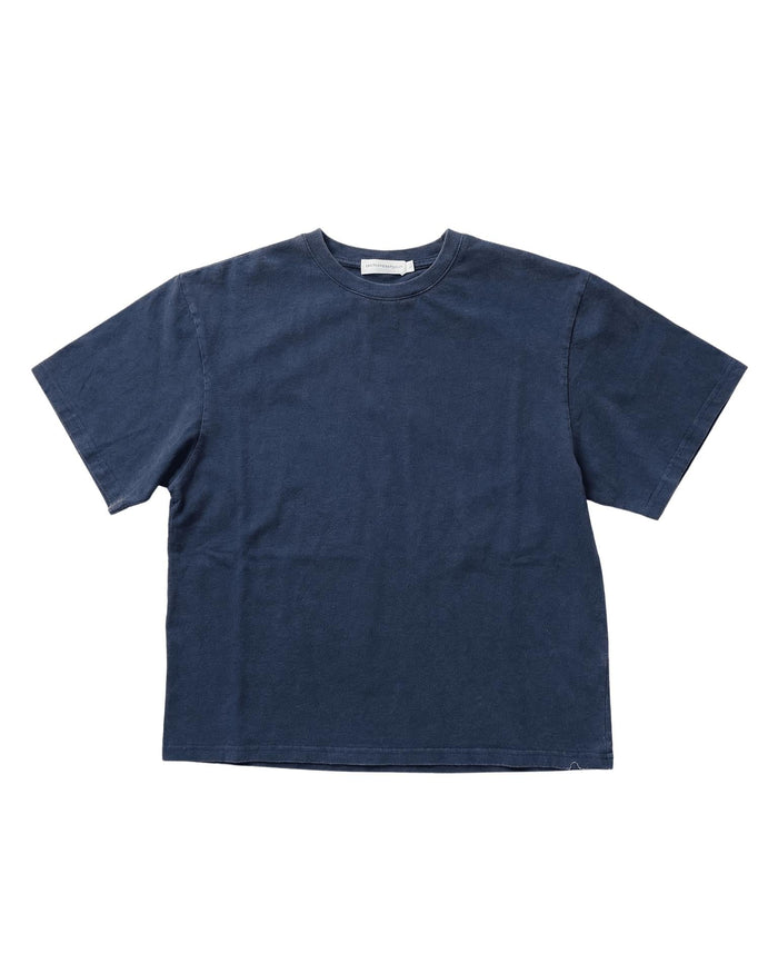 LYKKE WASHED TEE - NAVY