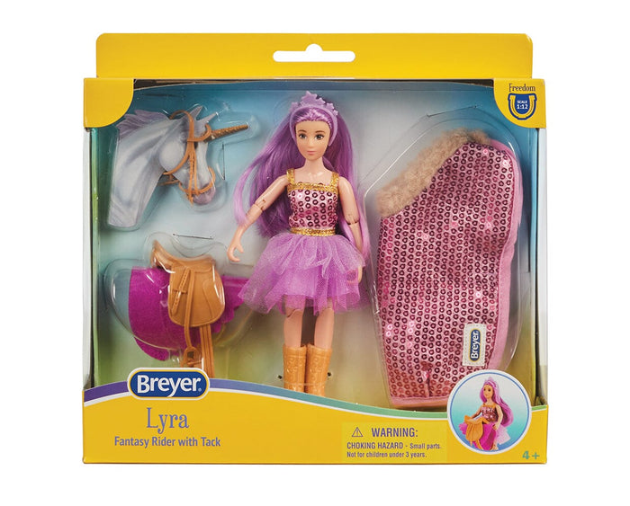Lyra | Unicorn Rider & Tack in packaging