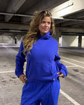 MACHO CAMO HOODIE - ROYAL BLUE
