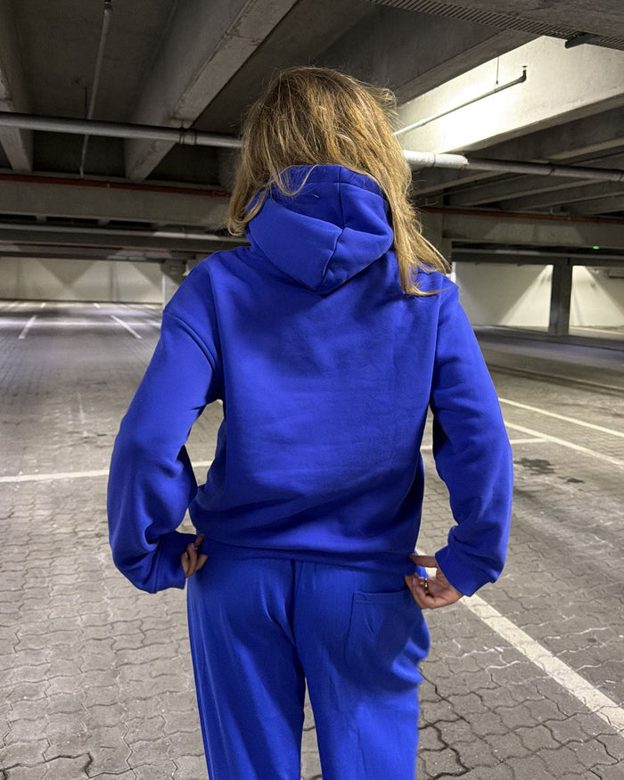 MACHO CAMO HOODIE - ROYAL BLUE