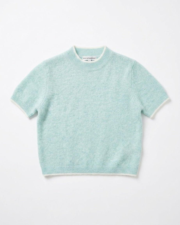 MADDIE KNIT SS - TEAL