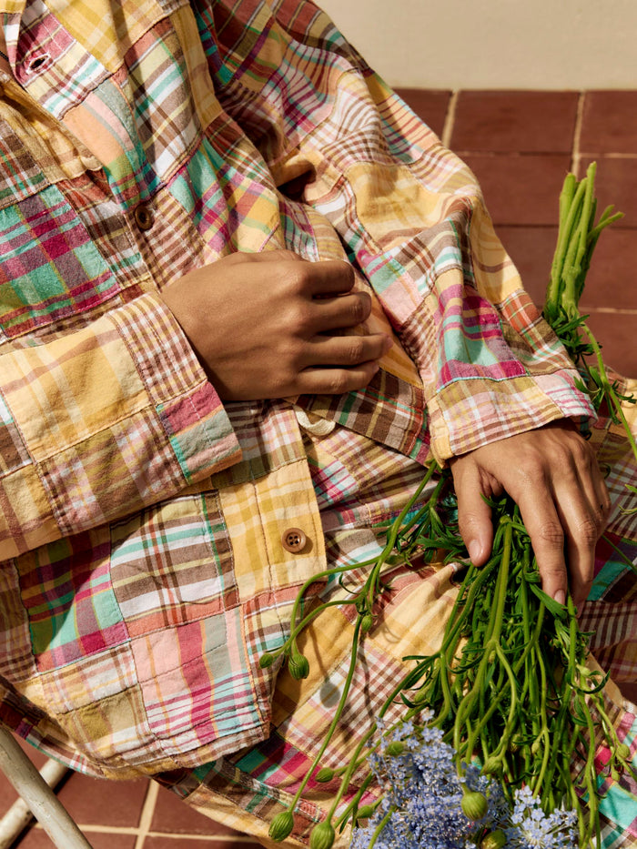 Sienna madras jacket in townsend