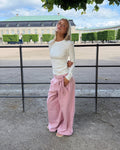MAIA SUIT PANT - LIGHT PINK