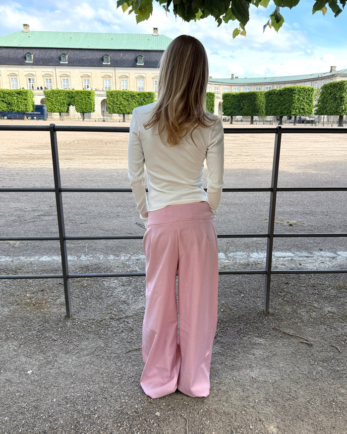 MAIA SUIT PANT - LIGHT PINK