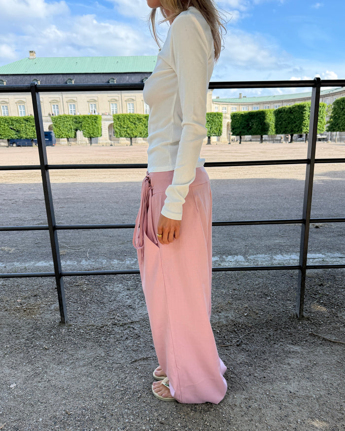 MAIA SUIT PANT - LIGHT PINK
