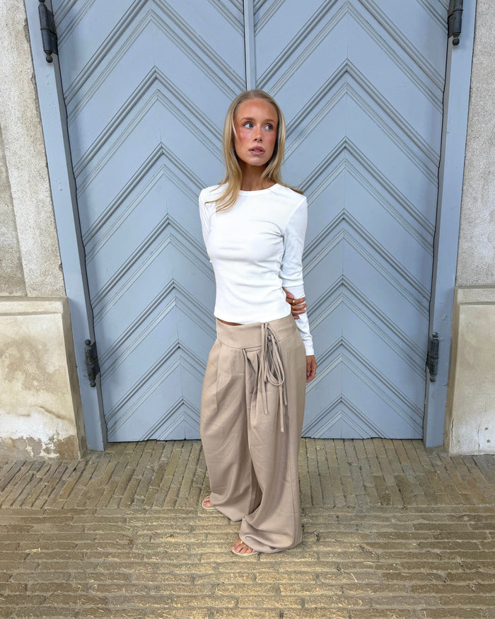 MAIA SUIT PANT - SAND
