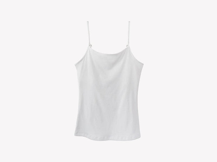 Maia Sustainable Jersey Cami, White