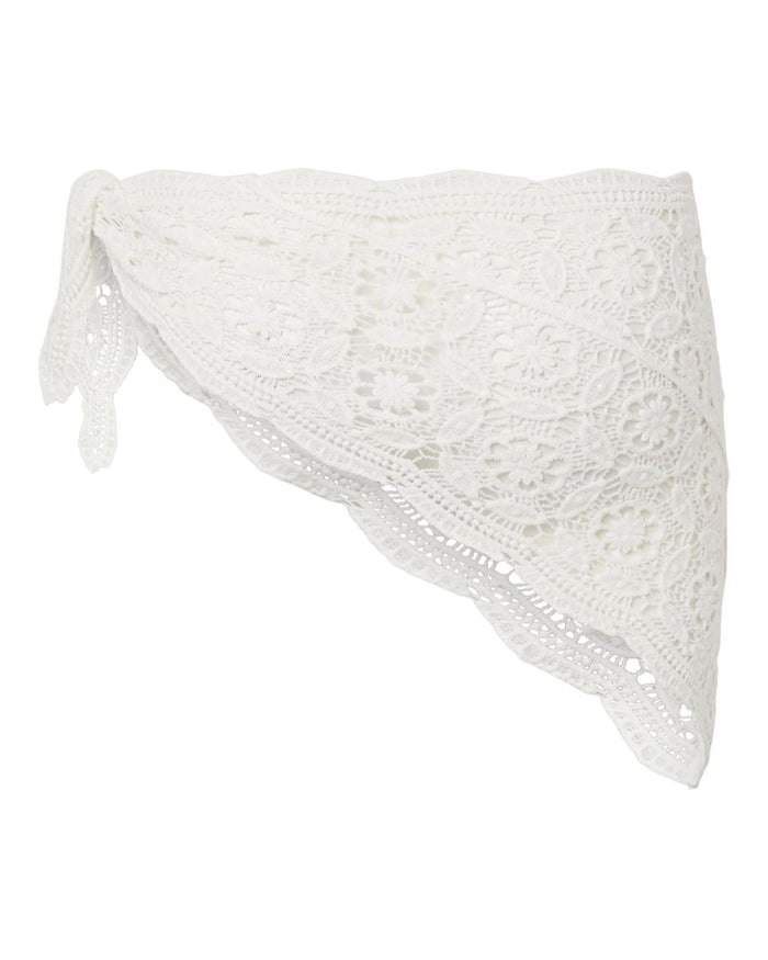 MANILLA HIP SCARF - BRIGHT WHITE