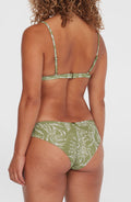 Maoi Bikini Bottoms | Green Textured Jungle