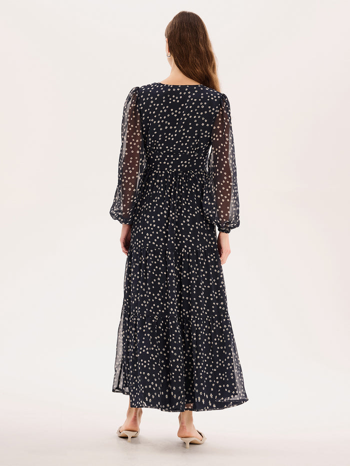 Marco Dress in Navy