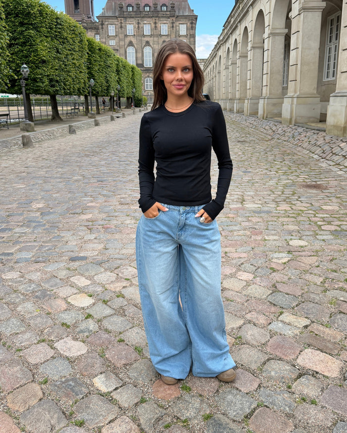 MARIE BAGGY JEANS - LIGHT BLUE