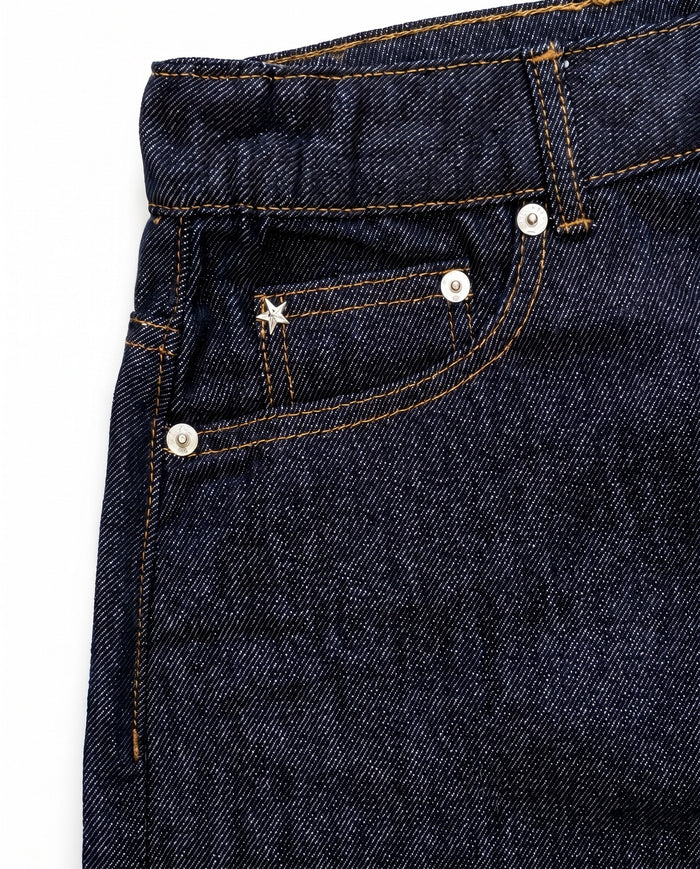 MARIE BAGGY JEANS - SELVEDGE BLUE - Dinvintageshop