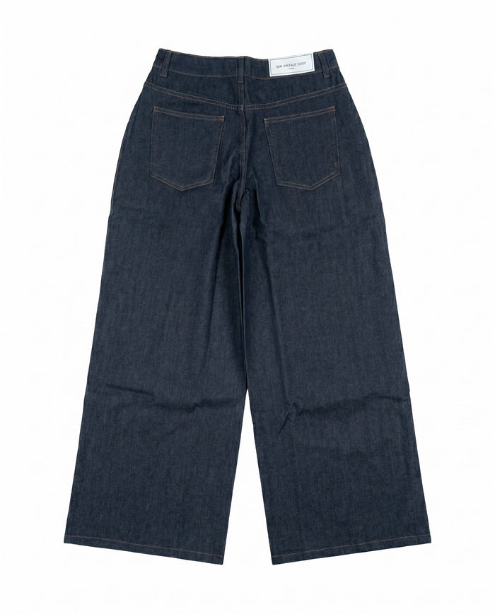 MARIE BAGGY JEANS - SELVEDGE BLUE - Dinvintageshop