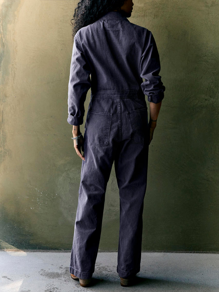 Black mechanic coverall