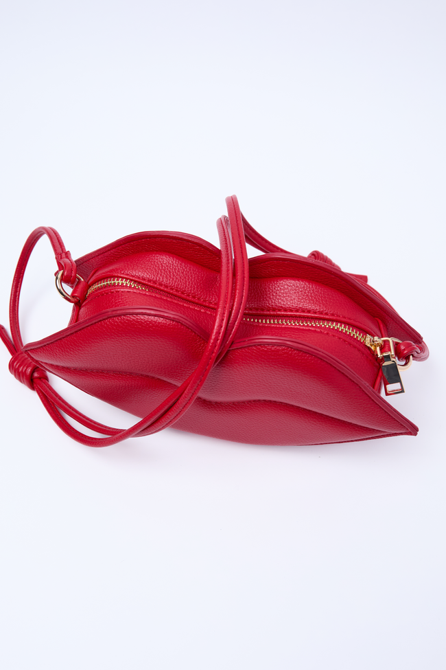 Meg Red Lips Handbag FINAL SALE