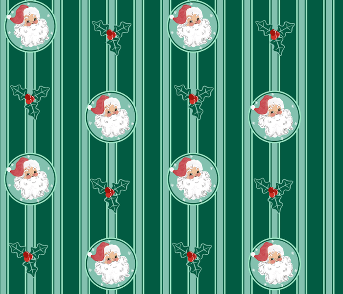 ****PREORDER***Red Hat Santa - Pet Bandana Holiday Lounge - Sugar Bee Clothing
