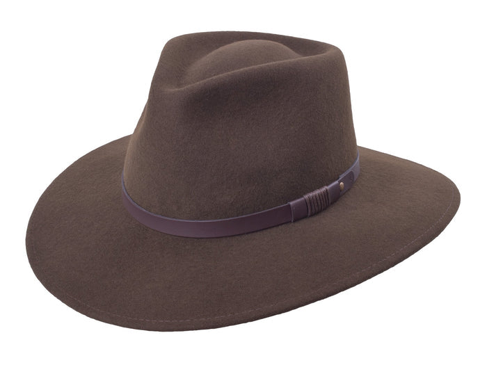 Chocolate Wool / S / 100% Wool Felt