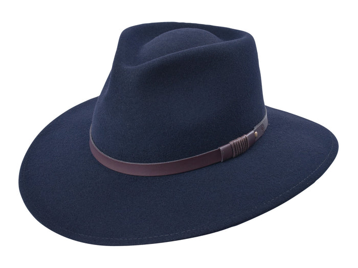 Navy Wool / S / 100% Wool Felt