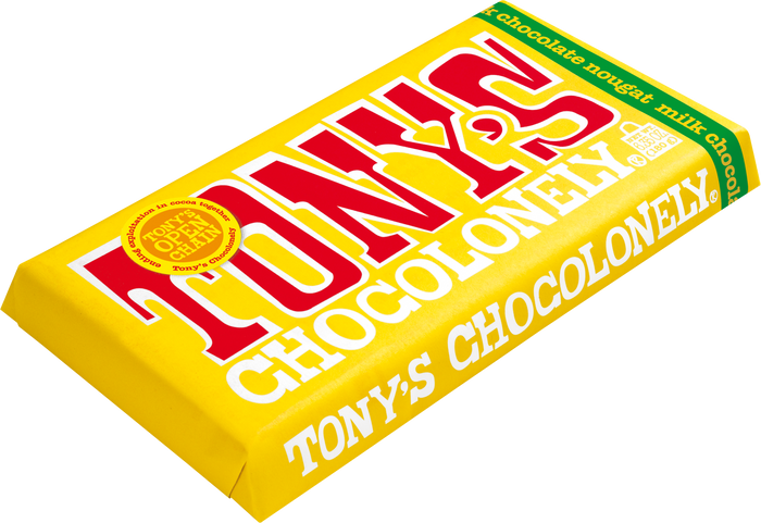 milk honey almond nougat 32%-Tony’s Chocolonely United States