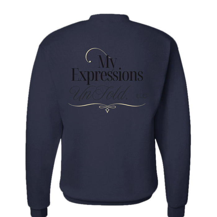 Heather Navy - P1607 - BACK