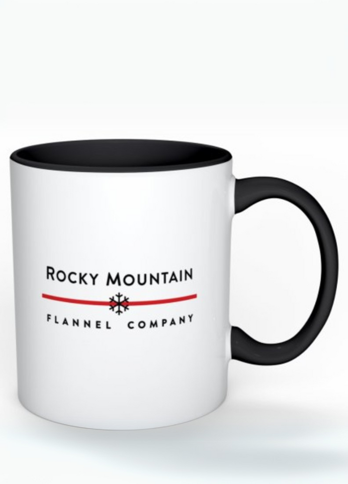 Mug in Red Black Buffalo Check / Bear