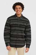 Must-Have Fleece-Lined Shirt | Black Bavaro