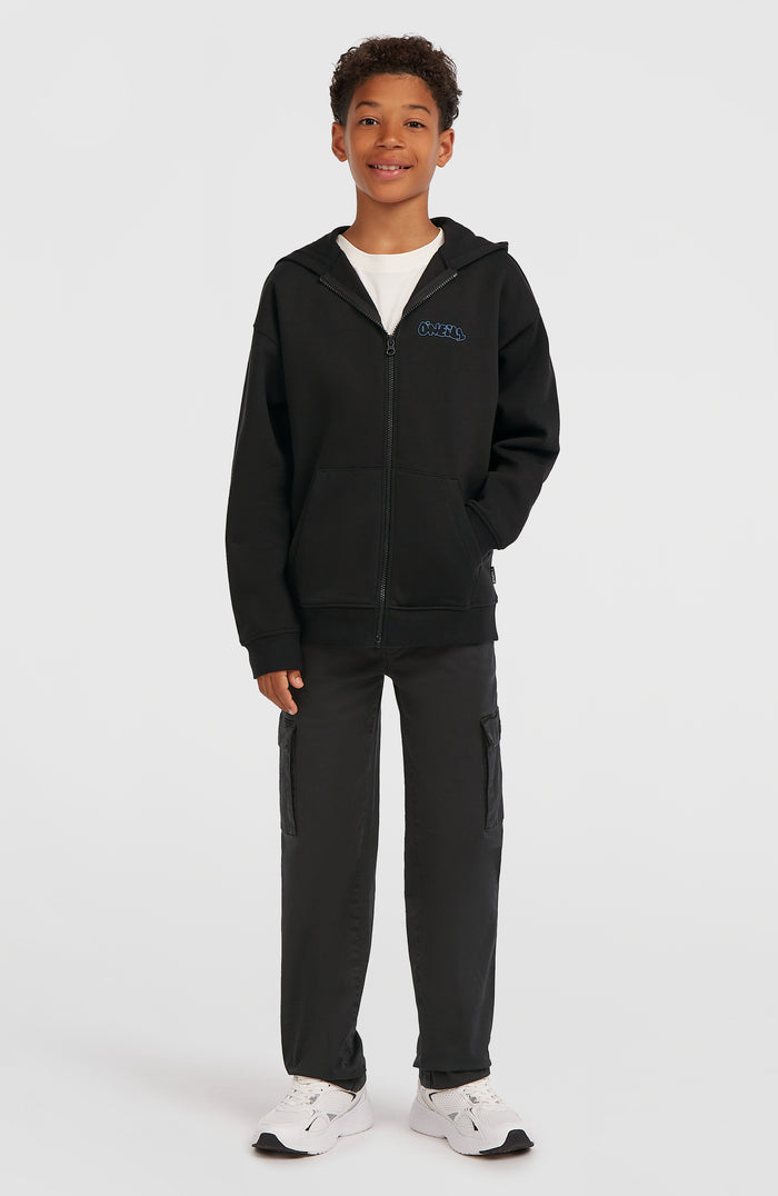 Must-Have Full-Zip Hoodie | Black Out