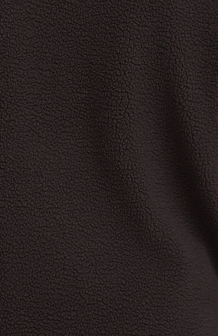 Must-Have High-Pile Full-Zip Fleece | Black Out